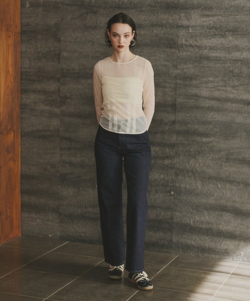 新品 ANDRÉSD アンドレスドdecorative tulle tops 新品 ANDRÉSD アンドレスドdecorative tulle tops