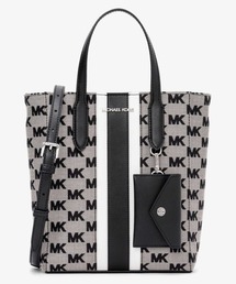 【Michael Kors】エヴァ ロゴ ストライプ トートバッグ MICHAEL KORS｜マイケルコースのトートバッグ（ストライプ柄