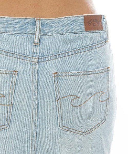 BILLABONG(ビラボン)の「BILLABONG レディース 【BBG BEACHLOVERJEANS】 CRUSH LONG SKIRT DENIM スカート 【2025年春夏モデル】/ビラボンデニムロングスカート(スカート・レディース・ブルー/ライトブルー・SMALL/MEDIUM/LARGE)」の6枚目の写真