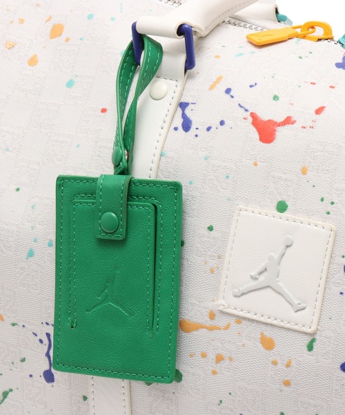 JORDAN BRAND(ジョーダンブランド)の「JORDAN JAM MONOGRAM DUFFLE BAG / ジョーダン JAM モノグラム ダッフルバッグ / NIKE 【SP】(ボストンバッグ・メンズ・ベージュ・FREE)」の7枚目の写真