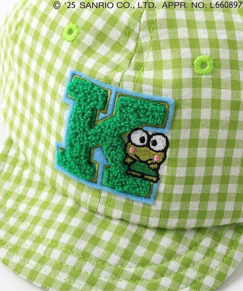 sanrio（サンリオ）の「【サンリオキャラクターズ】ギンガムベビーキャップ（キャップ・キッズ・ブラック/ブラウン/グリーン・46/48）」の12枚目の写真