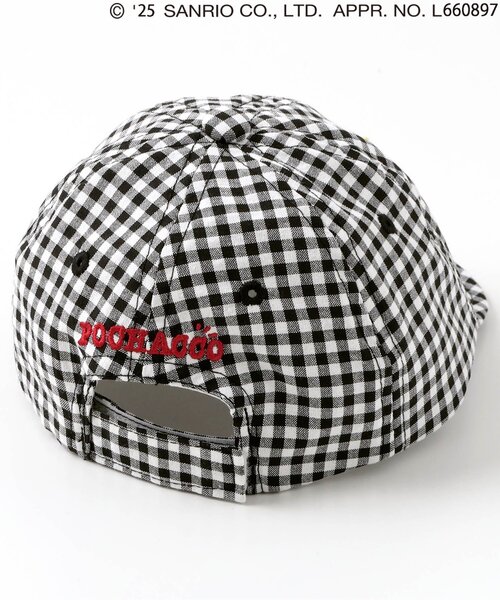sanrio（サンリオ）の「【サンリオキャラクターズ】ギンガムベビーキャップ（キャップ・キッズ・ブラック/ブラウン/グリーン・46/48）」の19枚目の写真