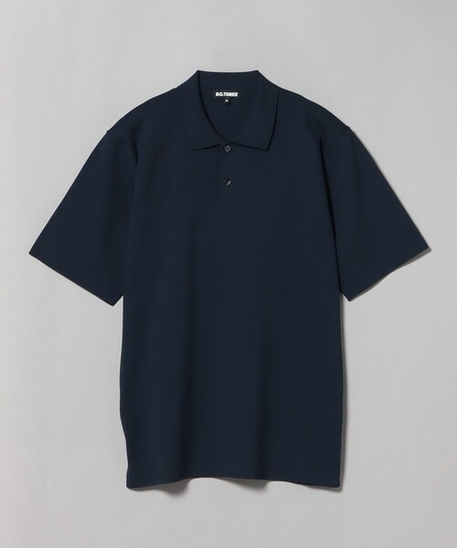 MEN〉B.G.THREE / ALL-TIME ニット ポロシャツ（ポロシャツ）｜BEAMS