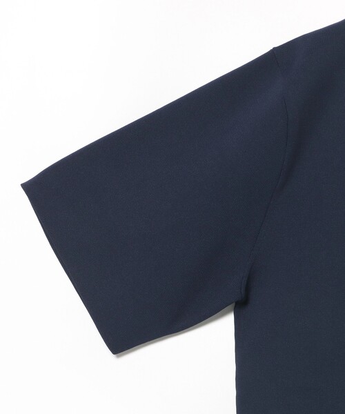 BEAMS GOLF（ビームスゴルフ）の「〈MEN〉B.G.THREE / ALL-TIME ニット ポロシャツ（ポロシャツ・メンズ・ネイビー/ホワイト/ブラック・MEDIUM/LARGE）」の18枚目の写真