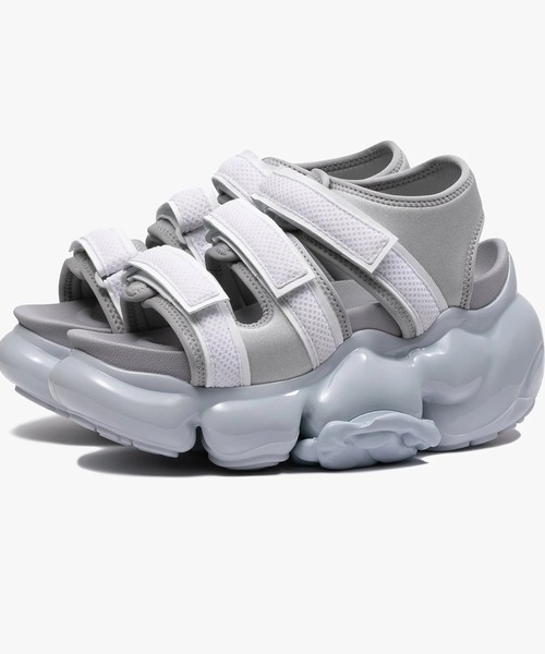 grounds(グラウンズ)の「【grounds】 MOOPIE CATERPILLAR SANDAL - white(サンダル・メンズ・ライトグレー・38/39/42/43/41.5/37)」の5枚目の写真