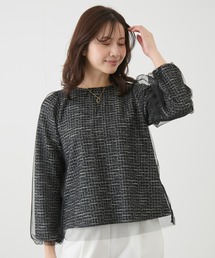 tシャツ ドットチュール重ねプルオーバー レディース 楽天市場】ドット チュール トップス（トップス｜レディース