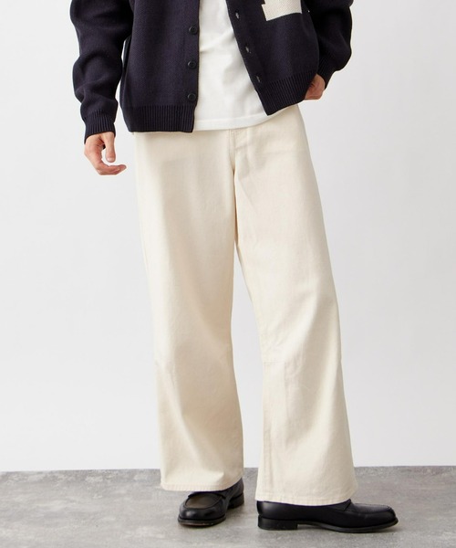 B.C STOCK(ベーセーストック)の「ダーツワイドデニムパンツ / ショート丈・ロング丈対応 【ZOZOTOWN限定アイテム】(デニムパンツ・メンズ・ダークブラック/ブラック/ブラウン/ネイビー/ブルー/キナリ・XL-Long/XL-Regular/XS-Short/XS-Long/XS-Regular/XL-Short/L-Long/L-Regular/M-Long/M-Regular/M-Short/S-Long/S-Regular/S-Short/L-Short)」の2枚目の写真