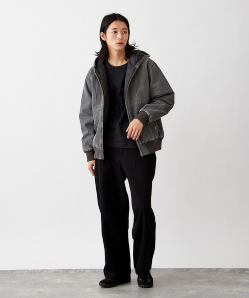 B.C STOCK(ベーセーストック)の「ダーツワイドデニムパンツ / ショート丈・ロング丈対応 【ZOZOTOWN限定アイテム】(デニムパンツ・メンズ・ダークブラック/ブラック/ブラウン/ネイビー/ブルー/キナリ・XL-Long/XL-Regular/XS-Short/XS-Long/XS-Regular/XL-Short/L-Long/L-Regular/M-Long/M-Regular/M-Short/S-Long/S-Regular/S-Short/L-Short)」の21枚目の写真
