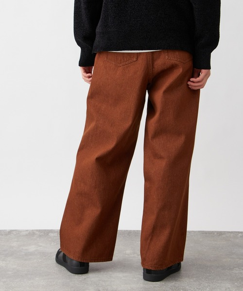 B.C STOCK(ベーセーストック)の「ダーツワイドデニムパンツ / ショート丈・ロング丈対応 【ZOZOTOWN限定アイテム】(デニムパンツ・メンズ・ダークブラック/ブラック/ブラウン/ネイビー/ブルー/キナリ・XL-Long/XL-Regular/XS-Short/XS-Long/XS-Regular/XL-Short/L-Long/L-Regular/M-Long/M-Regular/M-Short/S-Long/S-Regular/S-Short/L-Short)」の10枚目の写真
