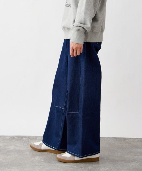 B.C STOCK(ベーセーストック)の「ダーツワイドデニムパンツ / ショート丈・ロング丈対応 【ZOZOTOWN限定アイテム】(デニムパンツ・メンズ・ダークブラック/ブラック/ブラウン/ネイビー/ブルー/キナリ・XL-Long/XL-Regular/XS-Short/XS-Long/XS-Regular/XL-Short/L-Long/L-Regular/M-Long/M-Regular/M-Short/S-Long/S-Regular/S-Short/L-Short)」の8枚目の写真