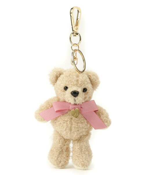 SHOO・LA・RUE（シューラルー）の「【イニシャル】クママスコットチャーム（チャーム・レディース・グリーン系/ピンク/ピンク系/パープル/イエロー系その他/ライトブルー・00）」の6枚目の写真