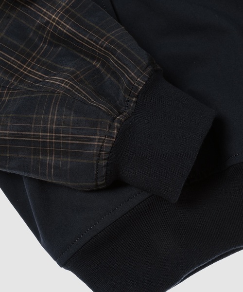 COMME des GARCONS HOMME（コム デ ギャルソン・オム）の「エステルラミーウェザーチェック ハリントンジャケット（ブルゾン・メンズ・カーキ系/ブラック系その他・M/S/XS/L）」の6枚目の写真