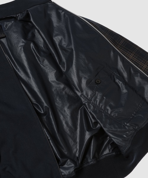 COMME des GARCONS HOMME（コム デ ギャルソン・オム）の「エステルラミーウェザーチェック ハリントンジャケット（ブルゾン・メンズ・カーキ系/ブラック系その他・M/S/XS/L）」の7枚目の写真