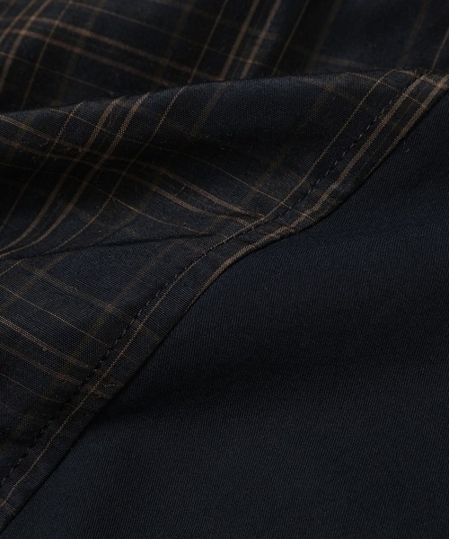 COMME des GARCONS HOMME（コム デ ギャルソン・オム）の「エステルラミーウェザーチェック ハリントンジャケット（ブルゾン・メンズ・カーキ系/ブラック系その他・M/S/XS/L）」の8枚目の写真