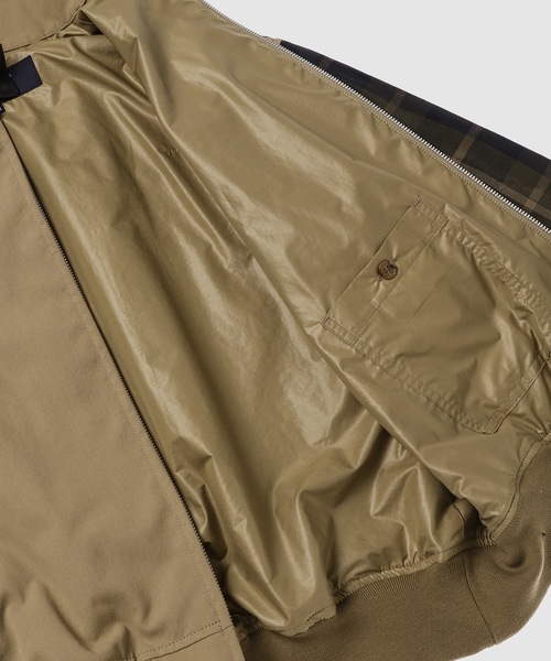 COMME des GARCONS HOMME（コム デ ギャルソン・オム）の「エステルラミーウェザーチェック ハリントンジャケット（ブルゾン・メンズ・カーキ系/ブラック系その他・M/S/XS/L）」の9枚目の写真