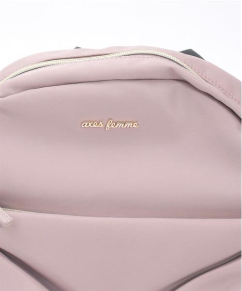 axes femme（アクシーズファム）の「リボン付撥水ナイロンリュック（バックパック/リュック・レディース・ピンク/ブラック/ワイン/ネイビー・FREE）」の11枚目の写真