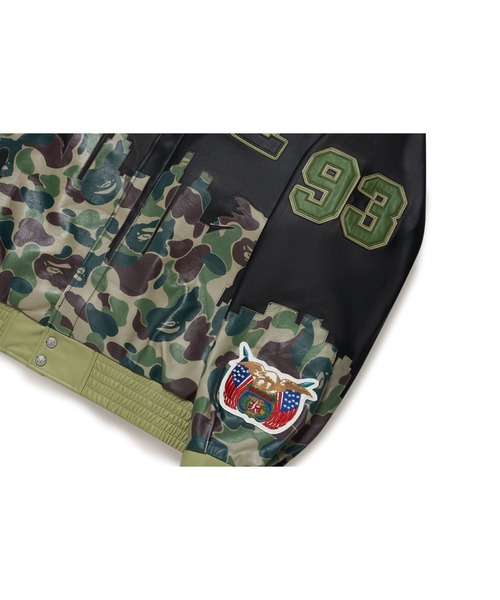 【超希少モデル】アベイシングエイプ　カモ柄　ミリタリージャケット　L 中古・古着通販】A BATHING APE (ア ベイシング エイプ) M65カモ柄