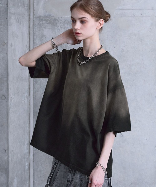 SERACE（セラス）の「【SERACE】Vintage design loose gradation
