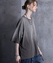 SERACE（セラス）の「【SERACE】Vintage design loose gradation t-shirt   ヴィンテージデザインルーズグラデーションTシャツ（Tシャツ/カットソー）」