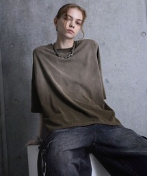 SERACE（セラス）の「【SERACE】Vintage design loose gradation t-shirt   ヴィンテージデザインルーズグラデーションTシャツ（Tシャツ/カットソー）」