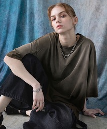 SERACE（セラス）の「【SERACE】Vintage design loose gradation t-shirt   ヴィンテージデザインルーズグラデーションTシャツ（Tシャツ/カットソー）」