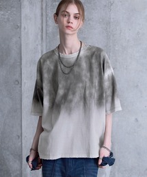SERACE（セラス）の「【SERACE】Vintage design loose gradation t-shirt   ヴィンテージデザインルーズグラデーションTシャツ（Tシャツ/カットソー）」