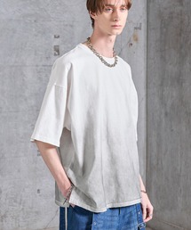 SERACE（セラス）の「【SERACE】Vintage design loose gradation t-shirt   ヴィンテージデザインルーズグラデーションTシャツ（Tシャツ/カットソー）」