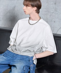 SERACE（セラス）の「【SERACE】Vintage design loose gradation t-shirt   ヴィンテージデザインルーズグラデーションTシャツ（Tシャツ/カットソー）」