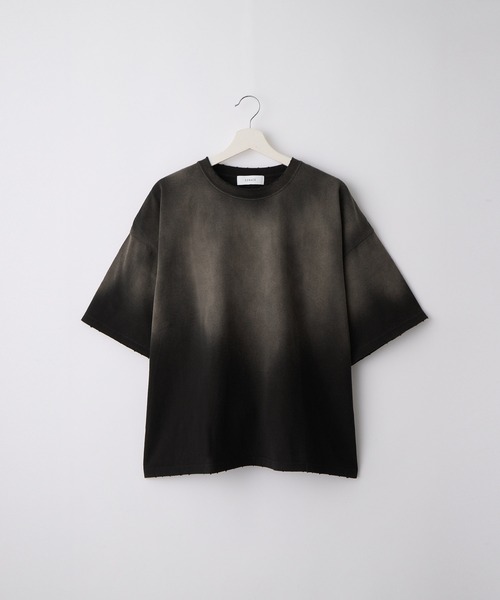 SERACE】Vintage design loose gradation t-shirt