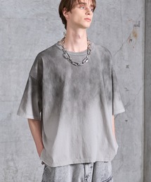 SERACE（セラス）の「【SERACE】Vintage design loose gradation t-shirt   ヴィンテージデザインルーズグラデーションTシャツ（Tシャツ/カットソー）」