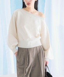URBAN RESEARCH ROSSO WOMEN | オフショルダースウェット(スウェット)