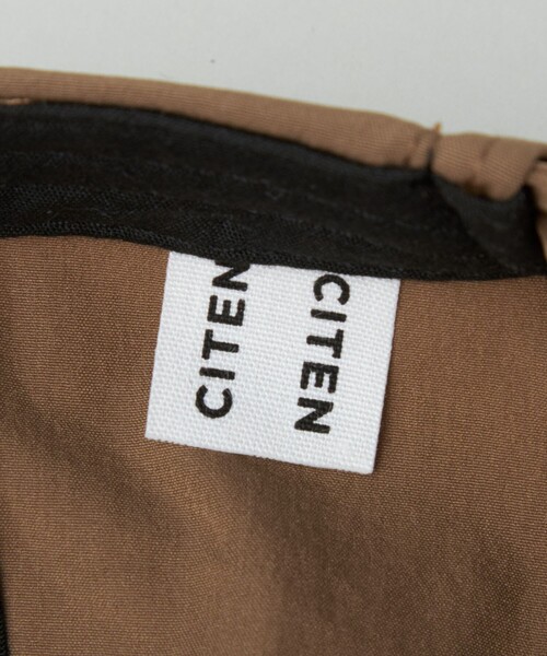 CITEN（シテン）の「＜CITEN＞バックリボンキャップ（キャップ・レディース・ブラック/オリーブ・FREE）」の12枚目の写真
