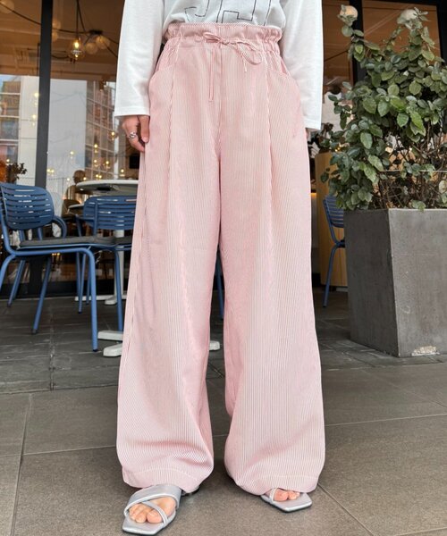 セール】【GOOD HOLIDAY】アソートストライプ柄パンツ（その他パンツ