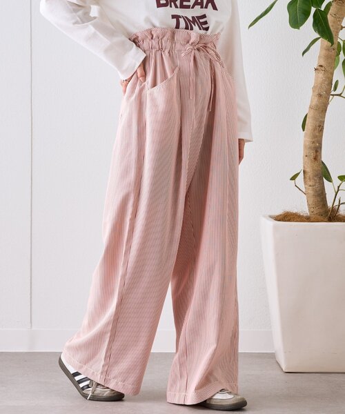 CIAOPANIC TYPY（チャオパニックティピー）の「【GOOD HOLIDAY】アソートストライプ柄パンツ（その他パンツ・レディース・イエロー/ブラウン/レッド/オフホワイト/サックスブルー・MEDIUM/SMALL）」の11枚目の写真