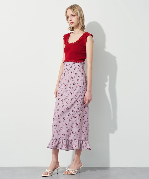 DEICY♡ レースフリルニット レースフリルニット