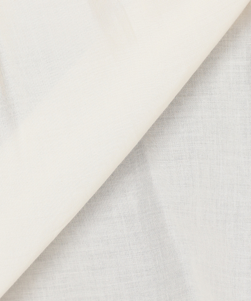 JOURNAL STANDARD(ジャーナルスタンダード)の「ボイルピンタックノースリーブブラウス(シャツ/ブラウス・レディース・ブラウン/ブルー系その他/ホワイト×ホワイト・FREE)」の4枚目の写真