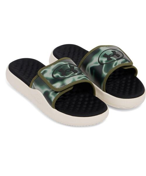 UNDER ARMOUR（アンダーアーマー）の「UAイグナイトプロ8 グラフィック スライド（トレーニング/メンズ）（サンダル・メンズ・カーキ・27.0cm/26.0cm/29.0cm/28.0cm/25.0cm）」の4枚目の写真