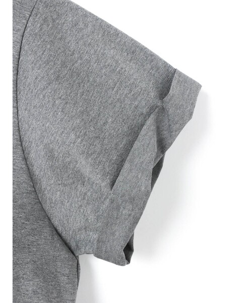 mizuiroind（ミズイロインド）の「mizuiro ind ロールアップスリーブワンピース（ワンピース・レディース・ネイビー/ブラック/グレー/ネイビー系1/ベージュ・FREE）」の21枚目の写真