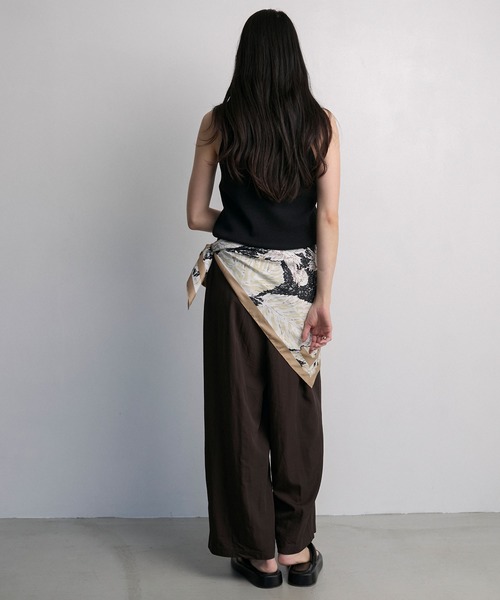 your/0w(ユアロウ)の「Bicolor bolero cardigan × american sleeve tank top 2-piece set ensemble / 配色 ボレロカーディガン × アメスリタンク 2SET アンサンブル(アンサンブル・レディース・レンガ/グレー/ブラック・FREE)」の20枚目の写真