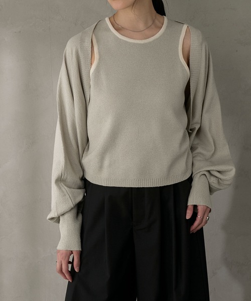 Tan ラスターボレロ シルバー Tan ラスターボレロ シルバー