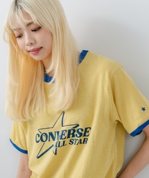 【CONVERSE/コンバース】ネップスラブ アーカイブロゴ リンガーTシャツ