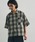 ShoowtimeiVE^Cj́uShort length regular collar check short sleeve shirt / V[g䃌M[J[`FbNVciVc/uEXjvblCr[n