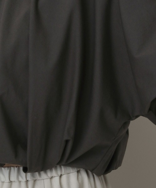 A part by(アパートバイ)の「バルーンカットTシャツ(Tシャツ/カットソー・レディース・ブラウン系その他/オフホワイト/チャコールグレー・FREE)」の6枚目の写真