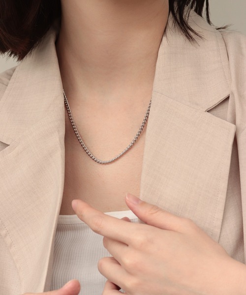 セール】silver925 喜平チェーンネックレス ペアネックレス