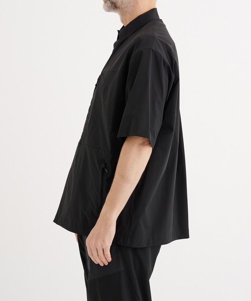 ほぼ新品L：21SSホワイトマウンテニアリング Shirt-黒/2_日本製 WHITE MOUNTAINEERING（ホワイトマウンテニアリング）の