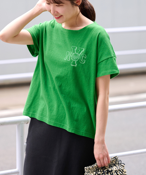 HOLIDAYS COMFORT/ホリデーズ コンフォート】ラフィテンジクTEE（T