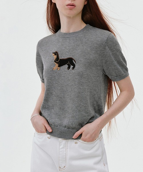 CHLOÉ ペイズリー柄 ニット ブラウス ブラック 2019 BEAMS HEART ブラウス シャツ / ペイズリー柄 レディース