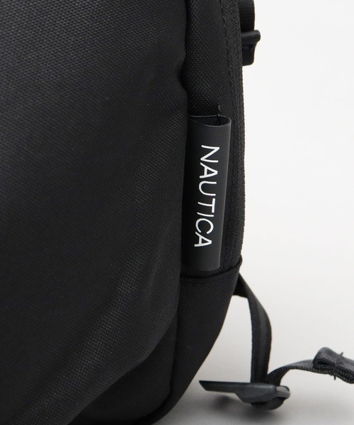 NAUTICA(ノーティカ)の「CORDURAポリエステル マグネットバックル 縦型 ミニショルダーバッグ(ショルダーバッグ・メンズ・ブラック・FREE)」の5枚目の写真
