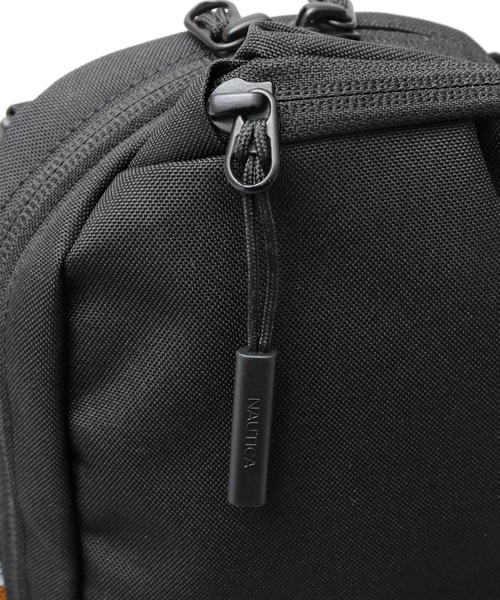 NAUTICA(ノーティカ)の「CORDURAポリエステル マグネットバックル 縦型 ミニショルダーバッグ(ショルダーバッグ・メンズ・ブラック・FREE)」の19枚目の写真