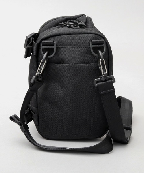 CORDURAポリエステル マグネットバックル 縦型 ミニショルダーバッグ